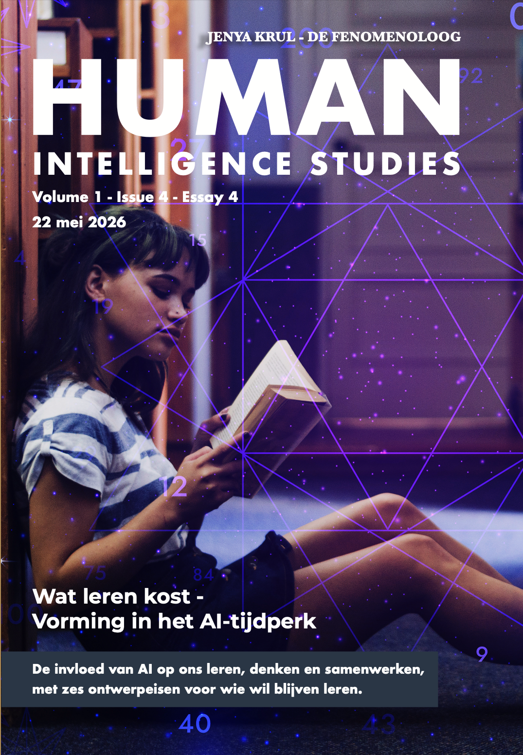 Cover essay 4 — Wat leren kost — Vorming in het AI-tijdperk